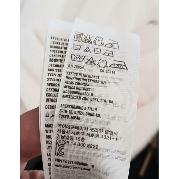 3/10 Hollister Open Knit Crochet Light Sweater L Beige Oatmeal Cozy Beachy Boho - Picture 8 of 10